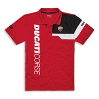 Polo T-Shirt DC Track 21 rot